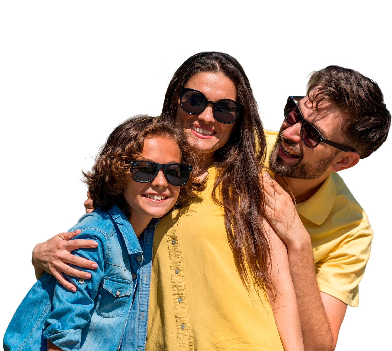 Família feliz no Miriad